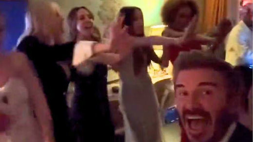 Imagen del vídeo de Beckham y las Spice Girls