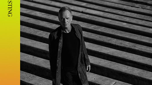 Sting lanza la nueva canción 'Rushing Water', de su próximo álbum 'The Bridge'