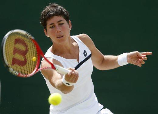 Wimbledon: gran petardo de Carla Suárez, a la espera de Nadal