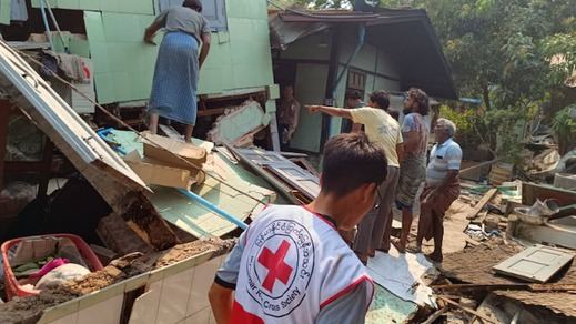 Terremoto en Myanmar
