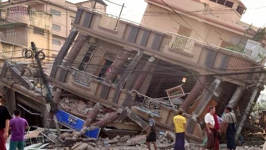 Terremoto en Myanmar
