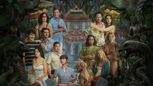 Cartel de la tercera temporada de 'The White Lotus'
