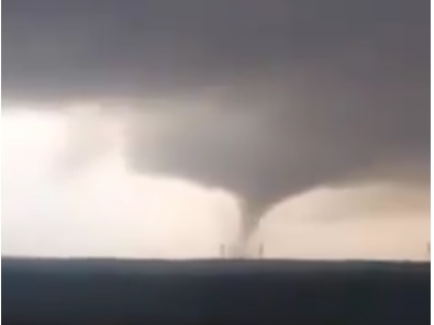 Un tornado en Andalucía