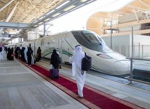 El tren de alta velocidad Haramain cumple 5 años desde su inicio en pruebas