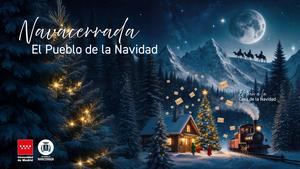 Un tren de la Navidad en Navacerrada para entregar las cartas a los Reyes Magos
