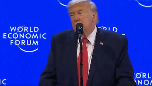 Donald Trump en Davos