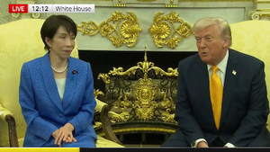 Trump bromea sobre Pearl Harbour con la primera ministra de Japón: "¿Por qué no me avisasteis?"