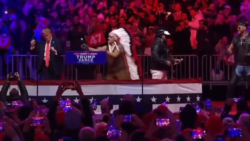 Trump y Village People