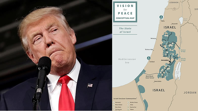 El plan de Trump para crear el Estado palestino fracasa antes de comenzar
