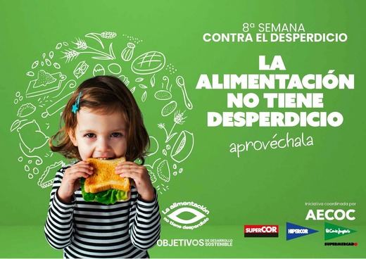 El Corte Inglés se suma a la 8ª Semana contra el Desperdicio Alimentario