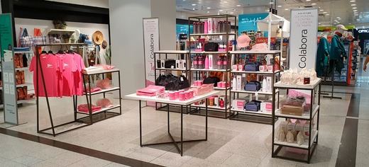 Todas las áreas de venta de El Corte Inglés participan en esta campaña a beneficio de la Asociación Española Contra el Cáncer