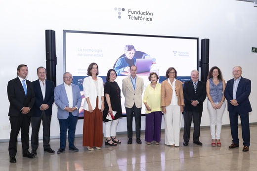 Fundación Telefónica lanza' Reconectados', un proyecto para impulsar las competencias digitales de las personas mayores