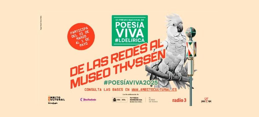 Ámbito Cultural de El Corte Inglés incorpora novedades en su VII edición del Premio de Poesía Viva