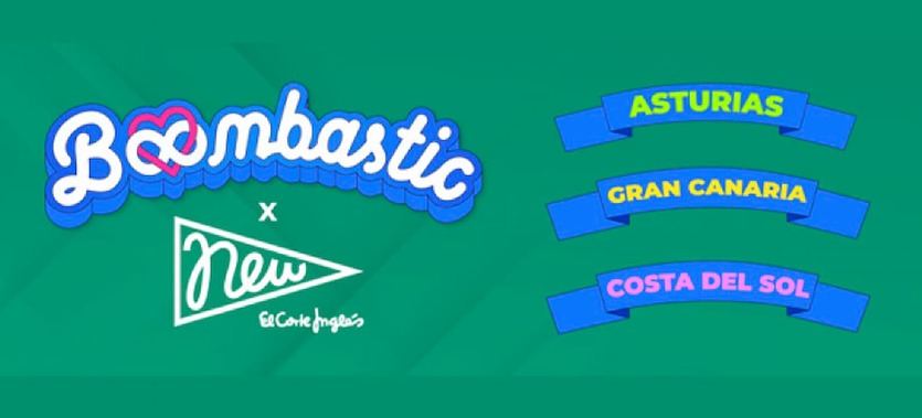 El Corte Inglés se convierte en nuevo patrocinador oficial del Festival Boombastic