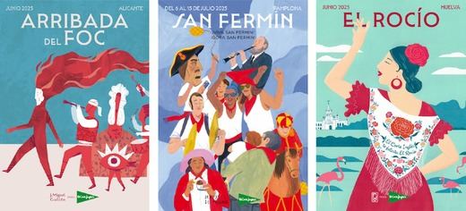 El Corte Inglés apoya las Fiestas Locales de la mano de jóvenes artistas