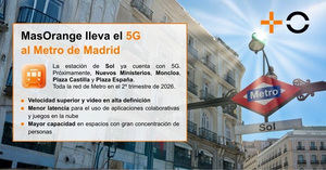 Las operadoras de móvil de MasOrange llevarán su conectividad 5G al Metro de Madrid
