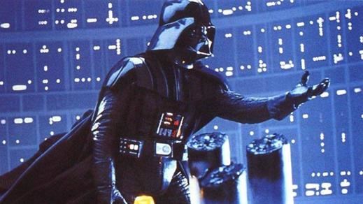 Darth Vader diciendo una de las frases más recordadas de la historia del cine