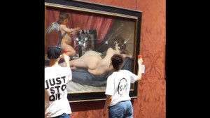 Atacan a martillazos la 'Venus del Espejo' de Velázquez en Londres