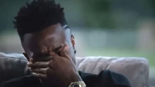 Vinicius, llorando en su documental