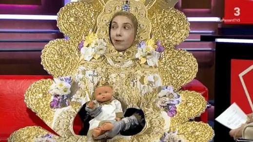 Captura del programa denunciado de TV3 
