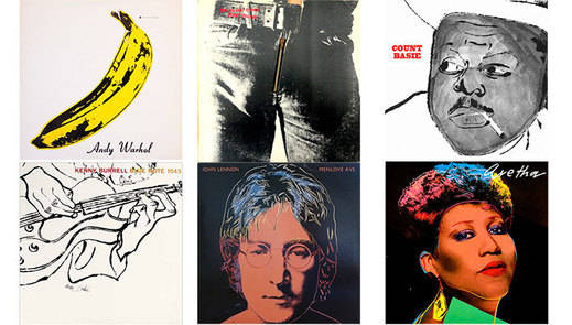 Andy Warhol, a través de sus portadas de discos más icónicas