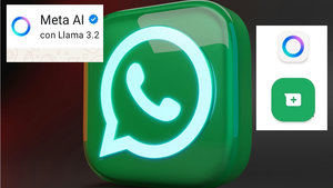 ¿Sale un circulo azul hoy en el WhatsApp?: no es nada malo, es el logo de Meta AI