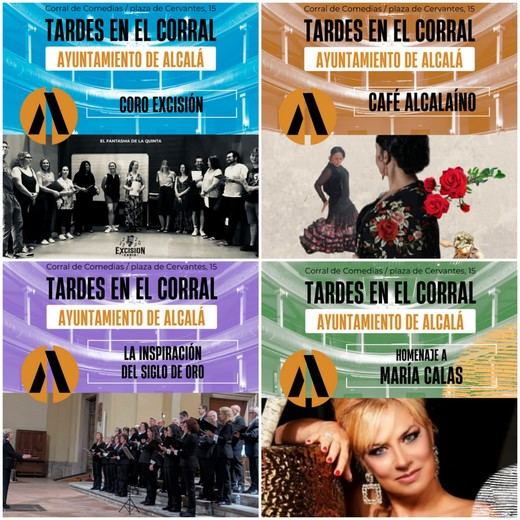 Regresa el ciclo 'Tardes en el Corral' para apoyar a artistas locales en Alcalá