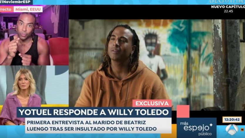 Yotuel Romero, entrevistado por Susanna Griso en Espejo Público