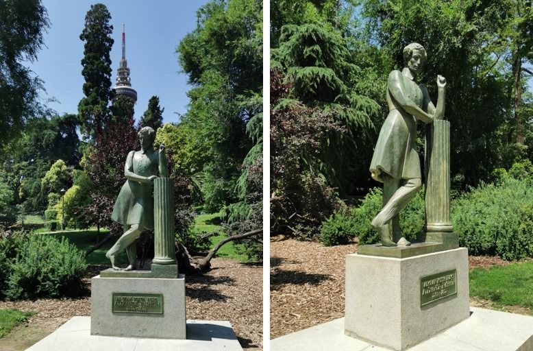 Estatua de Pushkin en la Quinta Fuente del Berro