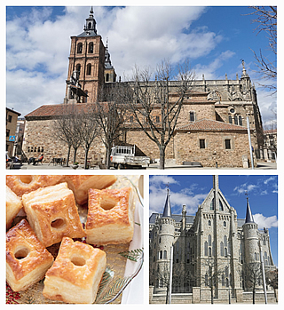 Astorga. Catedral, Hojaldres y Palacio Episcopal