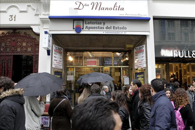 La administración de Doña Manolita en Gran Vía 31