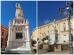 3) Estatua de Leonor de Arborea en Oristano