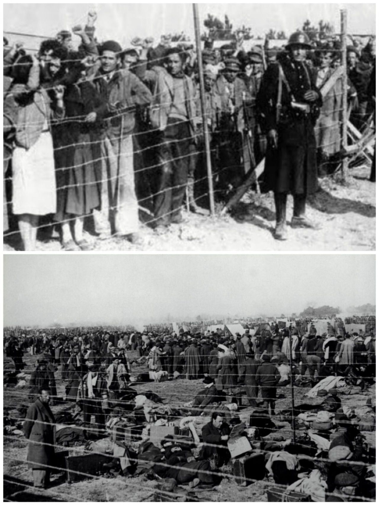 Campos de Concentración de Republicanos Españoles en Francia