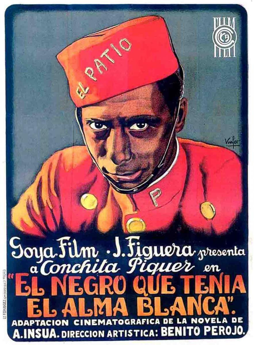 Cartel de la película 'El negro que tenía el alma blanca'