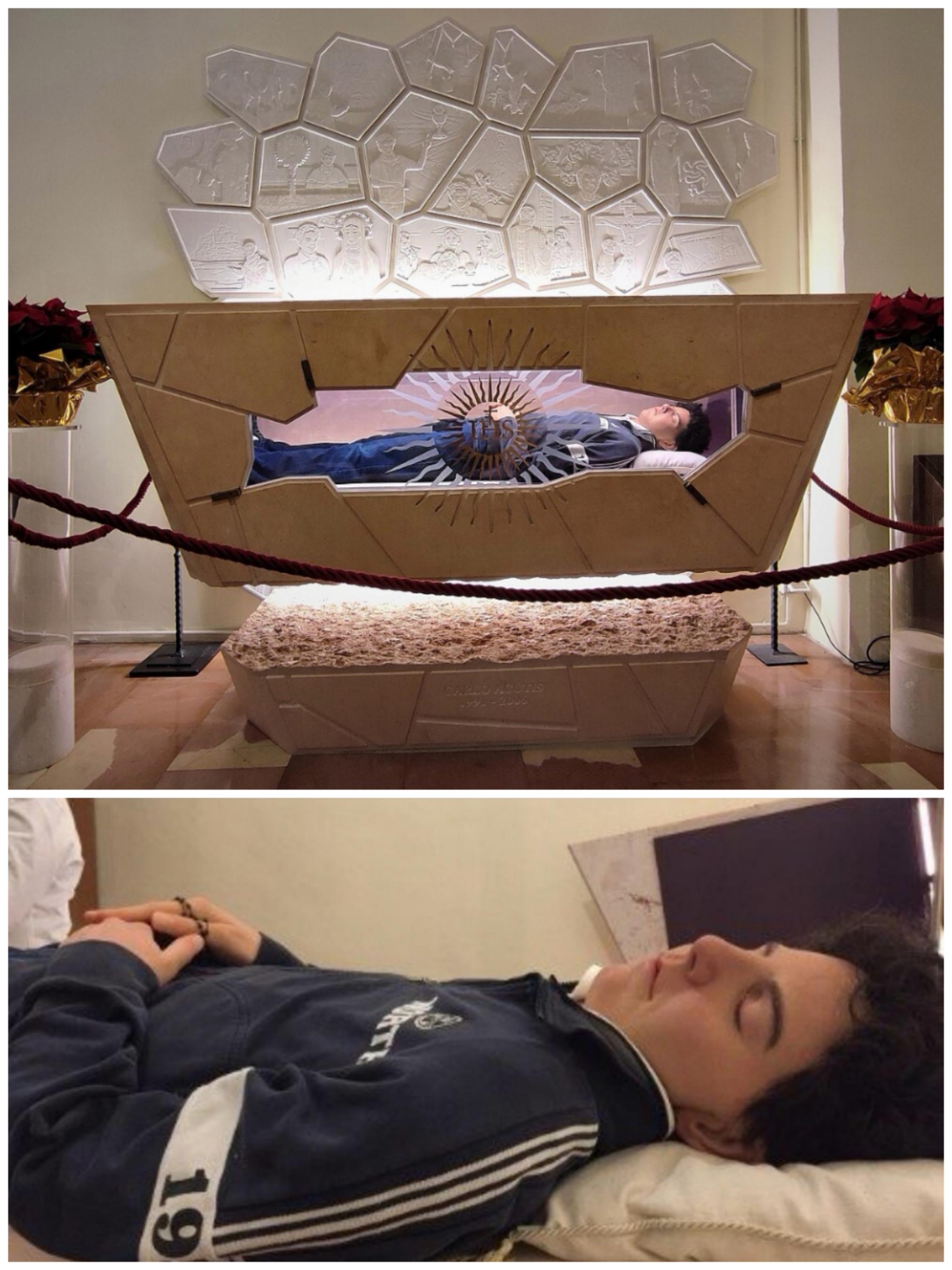 Cuerpo de Carlo Acutis