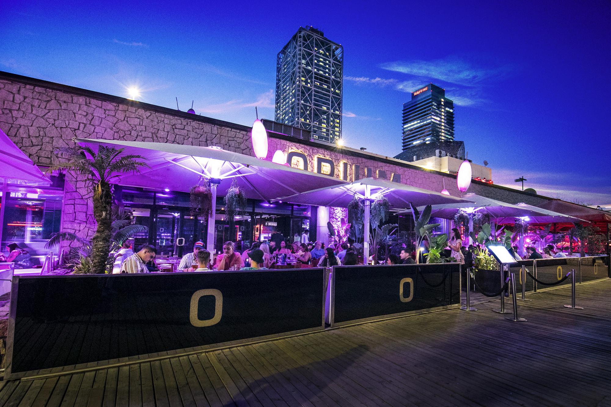 La discoteca Opium en Barcelona