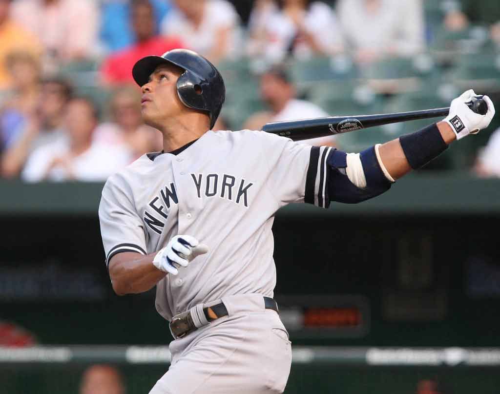 Alex Rodriguez. Fuente:Flickr:Keith-Allison