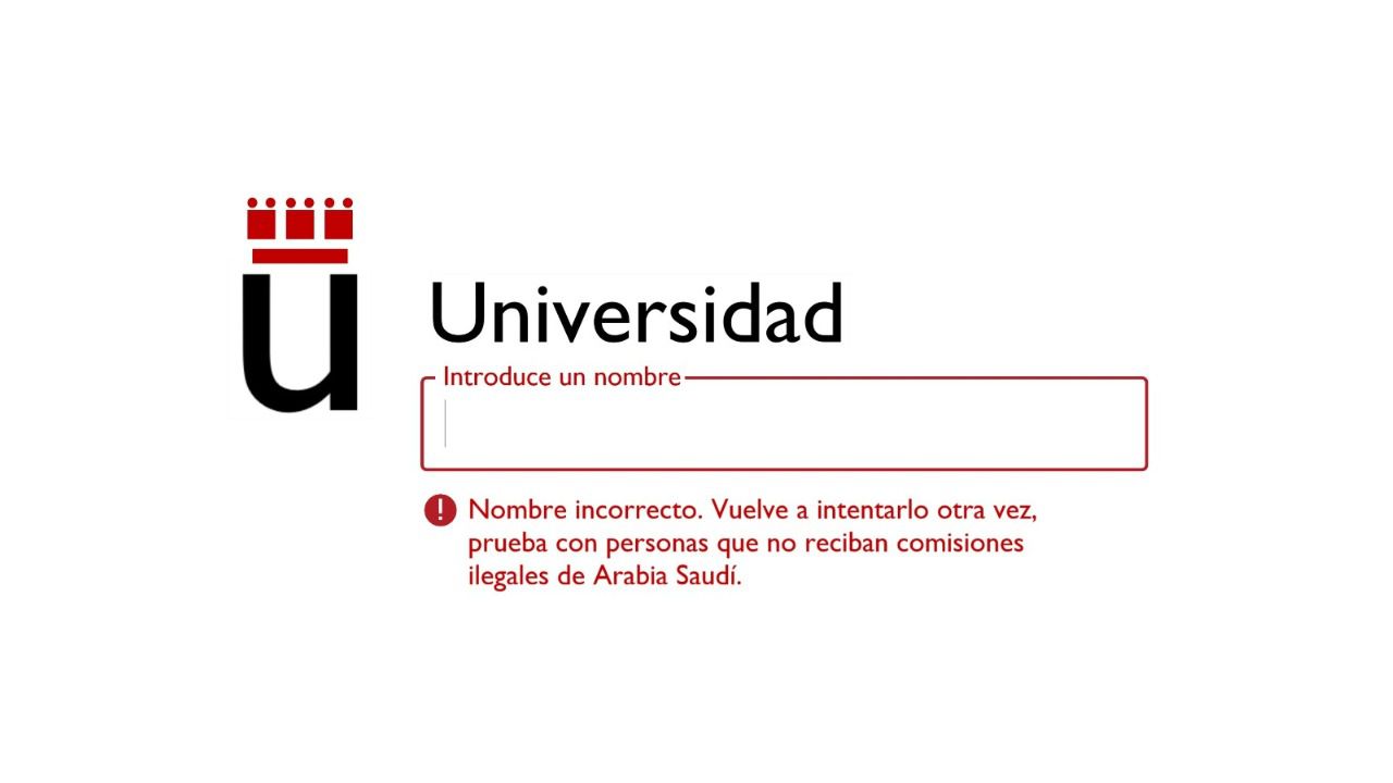 Campaña creada por la Asociación Vikalvarada URJC para cambiar el nombre de la universidad