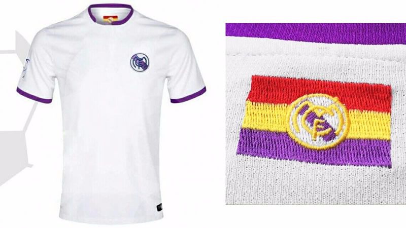 La camiseta del Real Madrid en versión republicana que a Florentino | Diariocrítico.com