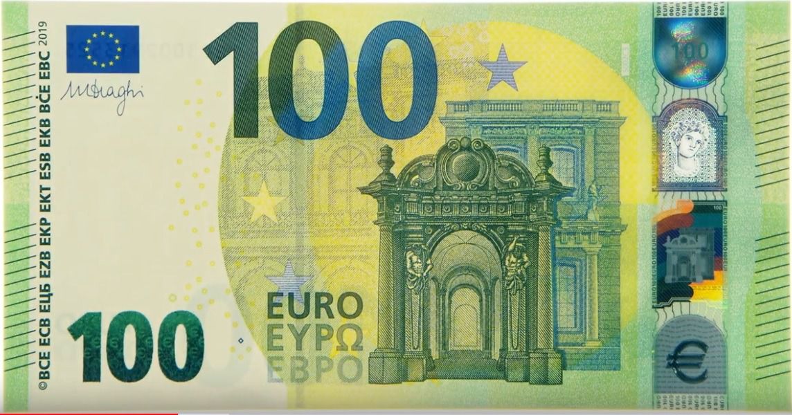 Nuevos billetes de 100 y 200 Euros en circulación