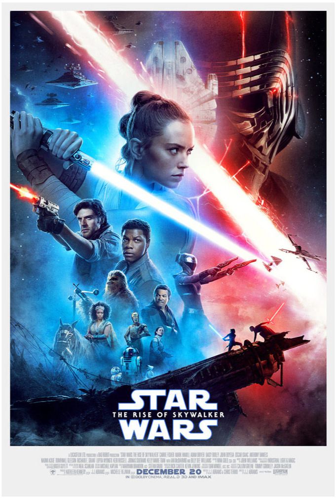 Poster Ofical Star Wars The Rise of Skywalker