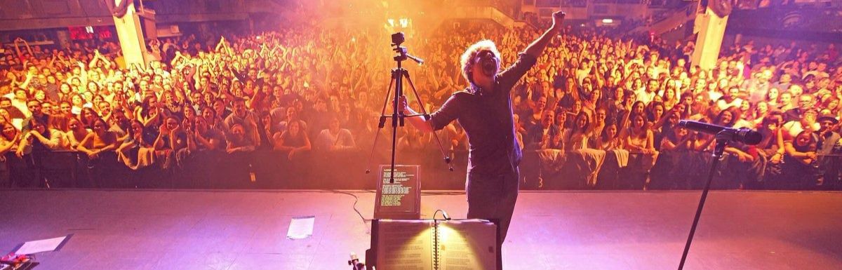 Iván Ferreiro, en un concierto