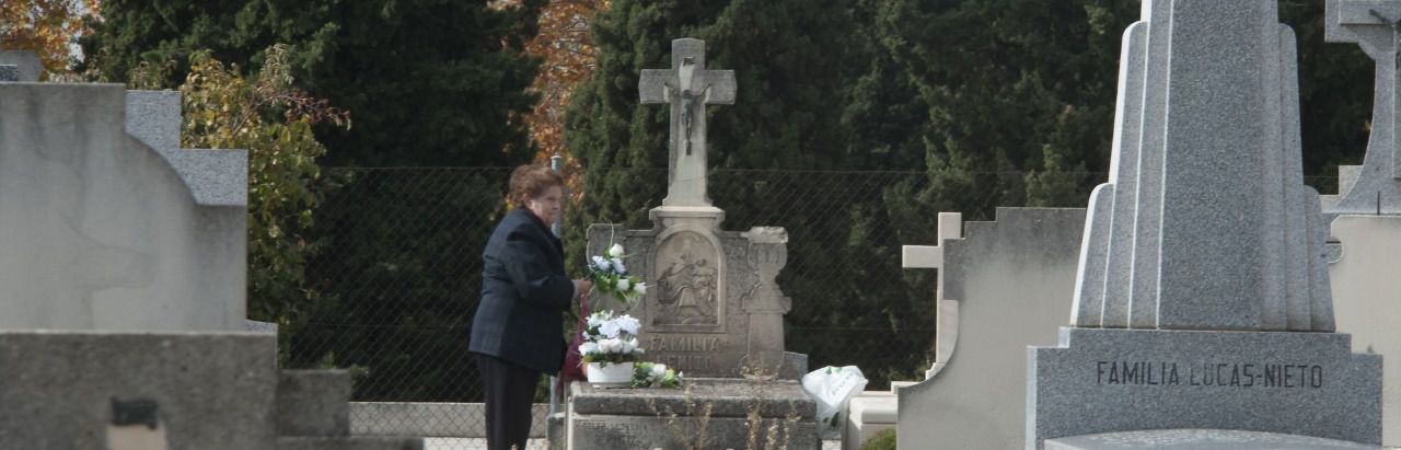 Visita a un cementerio 