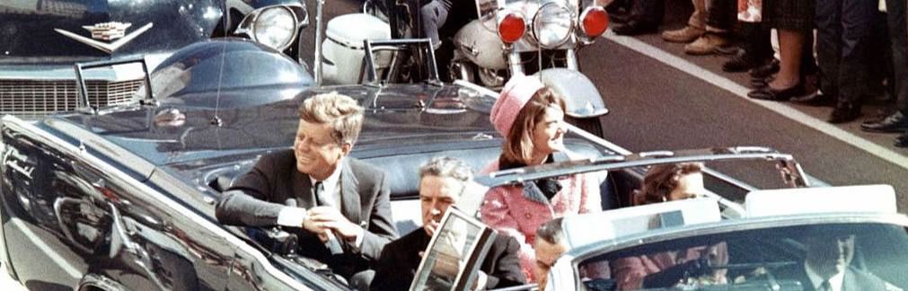 Momentos antes del atentado de Kennedy