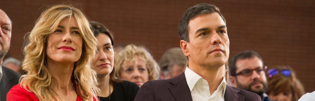 Begoña Gómez y Pedro Sánchez
