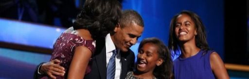 La familia Obama