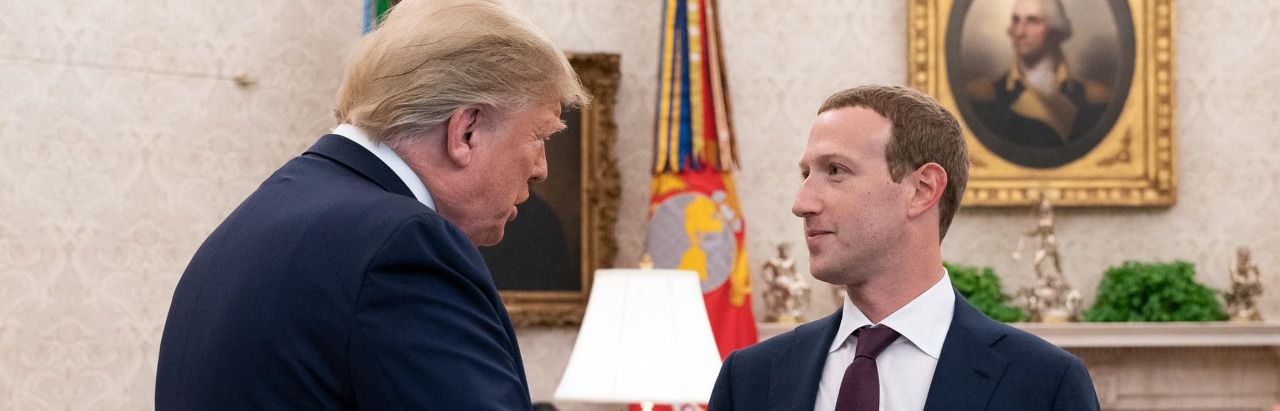 Zuckerberg y Trump