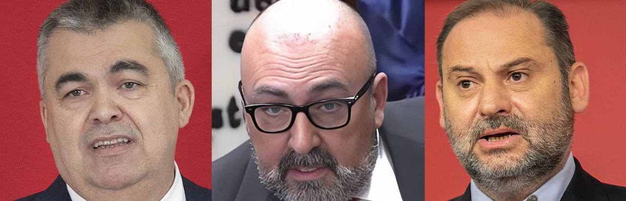 Cerdán, Koldo y Ábalos