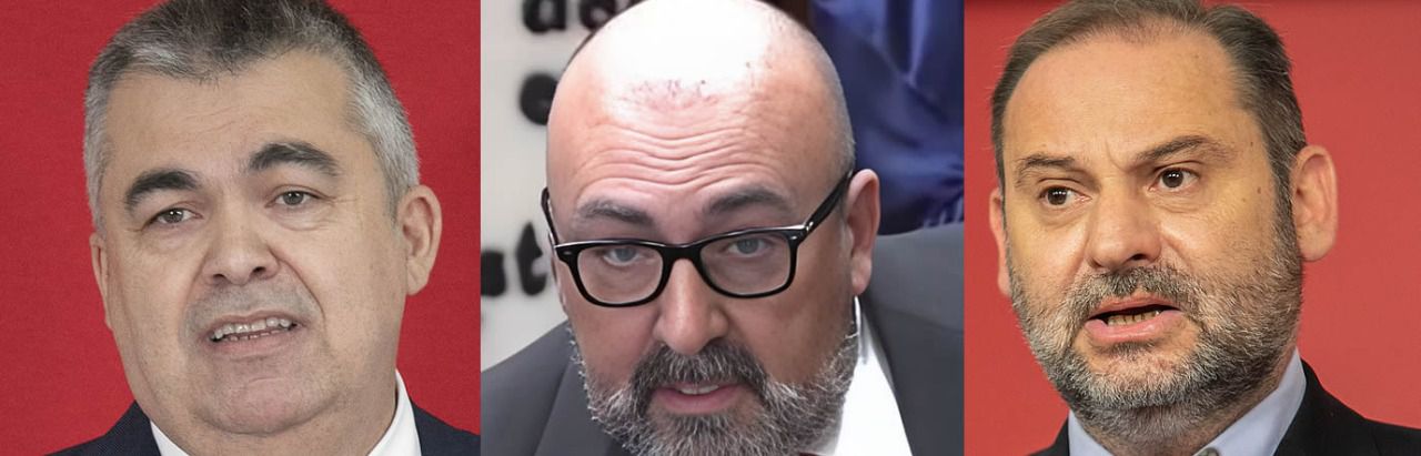 Santos Cerdán, Koldo y Ábalos