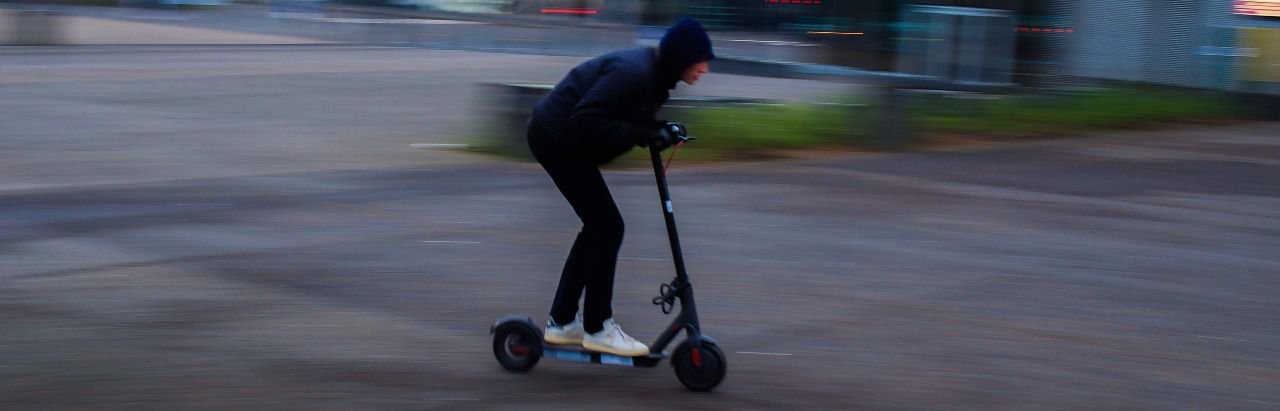Un patinete